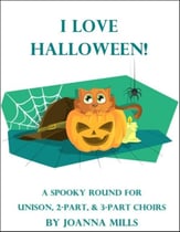 I Love Halloween! Unison/Two-Part choral sheet music cover